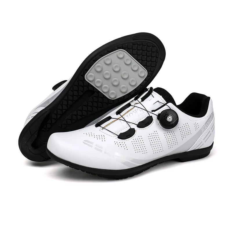 Buty rowerowe unisex Speed – buty wyczynowe SPD do rowerów szosowych z blokadą, oddychające buty MTB do jazdy górskiej i terenowej