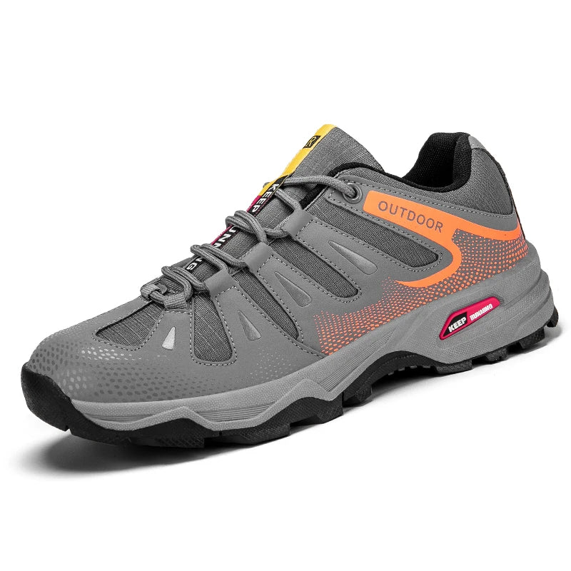 Scarpe da uomo per attività all'aperto - Scarpe da alpinismo antiscivolo da uomo - Calzature da viaggio, escursionismo e avventura - Sneaker casual alla moda
