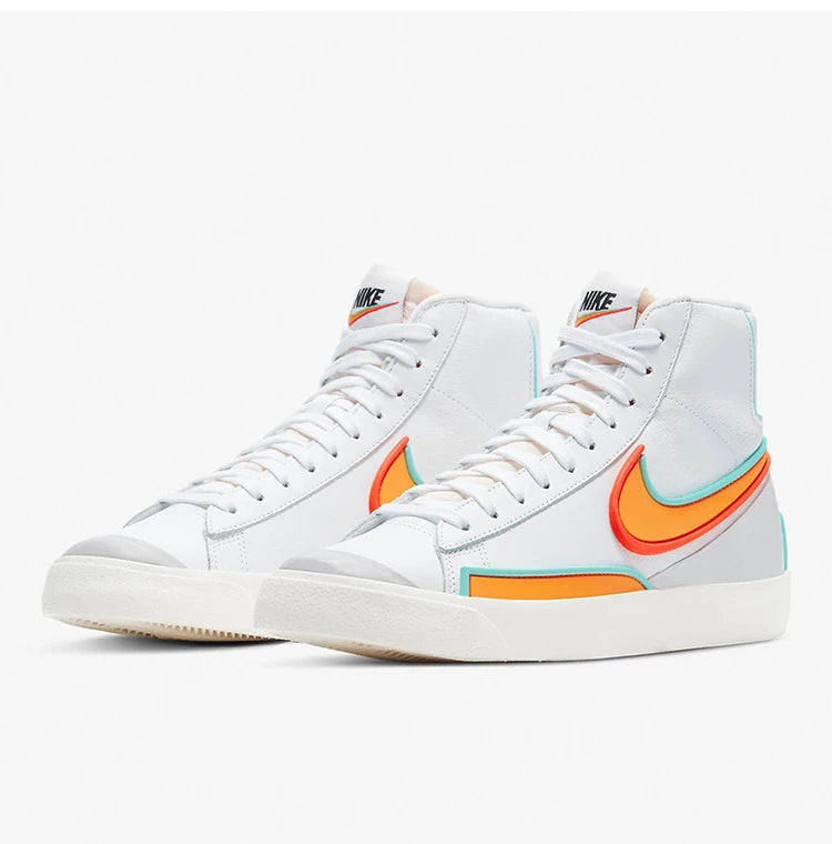 Nike, chaussures de sport et de loisirs à tige haute pour femmes, modèle BLAZER MID77, DC1746-100.