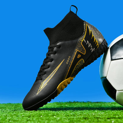 Profesjonalne buty piłkarskie dla mężczyzn, buty piłkarskie dla dorosłych, buty piłkarskie typu cleat, ultralekkie buty treningowe do piłki nożnej, buty sportowe do uprawiania sportów na świeżym powietrzu