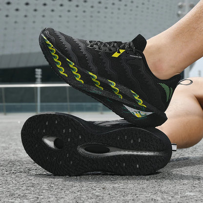 Chaussures de sport d'été pour homme et femme, légères, pour le marathon, respirantes, protégeant les pieds, idéales pour la marche