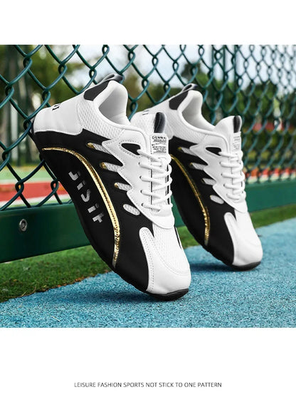 Fashionable Large Size Men's Sports Shoes Mesh Upper Breathable Comfortable Casual Sneakers Trendy Men's Footwear from China