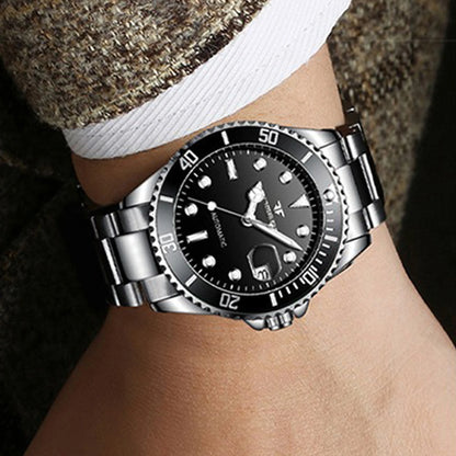 Mechanické náramkové hodinky BINBOND pro muže, luxusní, s luminiscenčními ručičkami, vodotěsné, s automatickým nátahem, s tourbillonem, skeletové