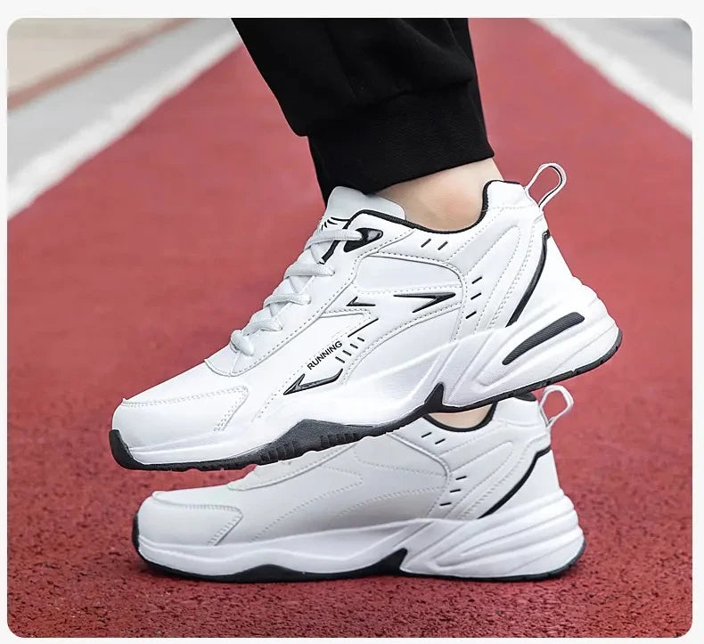 Baskets Chunky pour Hommes à Semelle Épaisse Polyvalentes Nouvelle Tendance 2026 Chaussures de Sport Décontractées Respirantes à Lacets en Maille avec Semelles Souples Améliorées