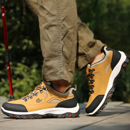 Chaussures de randonnée pour homme - Chaussures de sport de randonnée respirantes - Chaussures de sport ultra-légères pour la randonnée, le camping et la course à pied en plein air - Chaussures de sport antidérapantes