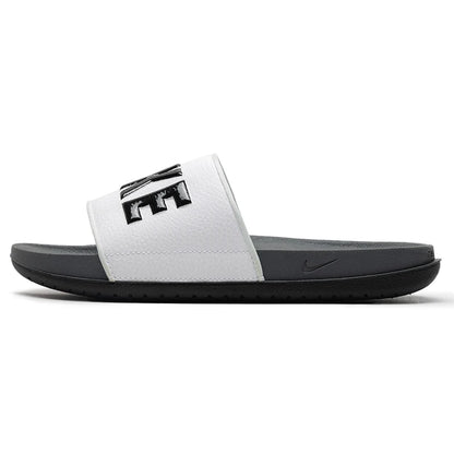 Nike Offcourt Slide herreslippers, komfortable og lette sandaler til indendørs og udendørs brug, udendørs strandsko Bq4639-001
