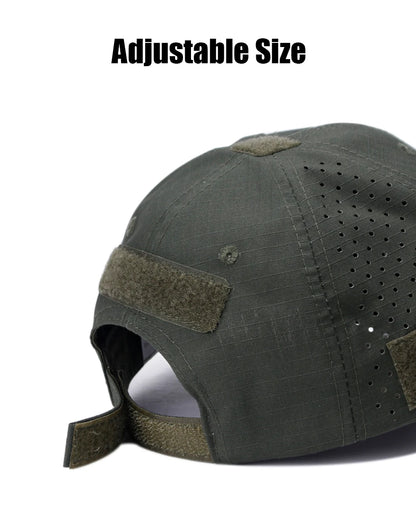 1/2pcs New Men Camouflage Baseball Cap Breathable Sunscreen Hat Outdoor Sports Hunting Hiking Camping Beach Fishing Sun Hat