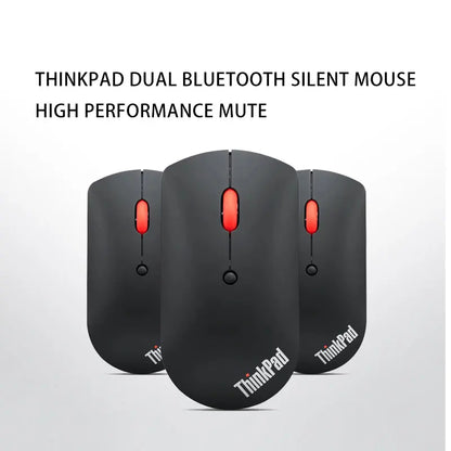 Wireless Mouse Lenovo ThinkPad Wireless Mouse 4Y50X88822 Mouse Dual Bluetooth Office Mouse Laser Mouse Black Ergonomic Mouse Laptop Mouse