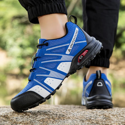 Мъжки обувки за туризъм – водоустойчиви, с противоплъзгаща подметка, подходящи за всякакъв терен, обувки за спортове на открито, туризъм, къмпинг, тактически тренировки и колоездене