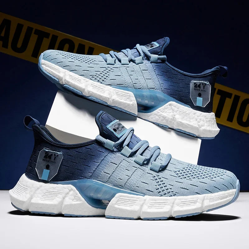 New Fashion Runnning Sport Shoes Men Sneakers Lightweight Breathable Mesh Comfortable Men's Casual Shoes Outdoor Jogging Zapatos