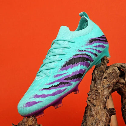 Herren-Fußballschuhe Sport Ultraleicht Rutschfest Outdoor Erwachsene Stollen Spiel Unisex-Fußballschuhe Bequem Rasen Hochwertig