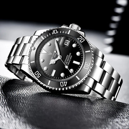 Orologi da polso meccanici da uomo LIGE, orologi da lavoro, orologi da uomo impermeabili, orologi sportivi automatici da uomo, Relogios Masculino