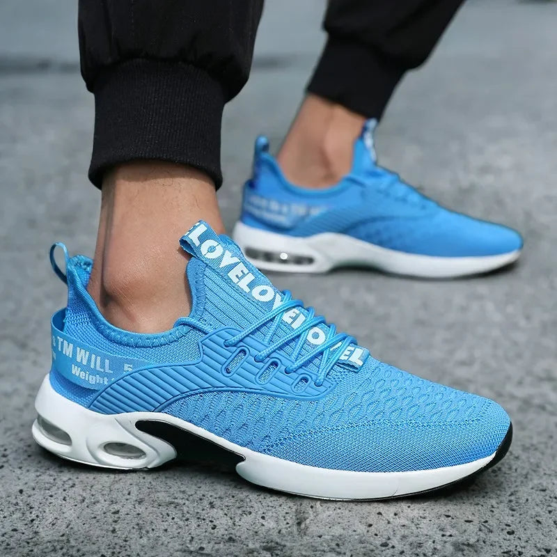 Letnie buty męskie Siateczkowe buty sportowe na co dzień Buty wiosenno-letnie Tenisówki Lekkie buty do chodzenia Czarne trampki Produkt cieszący się dużą popularnością