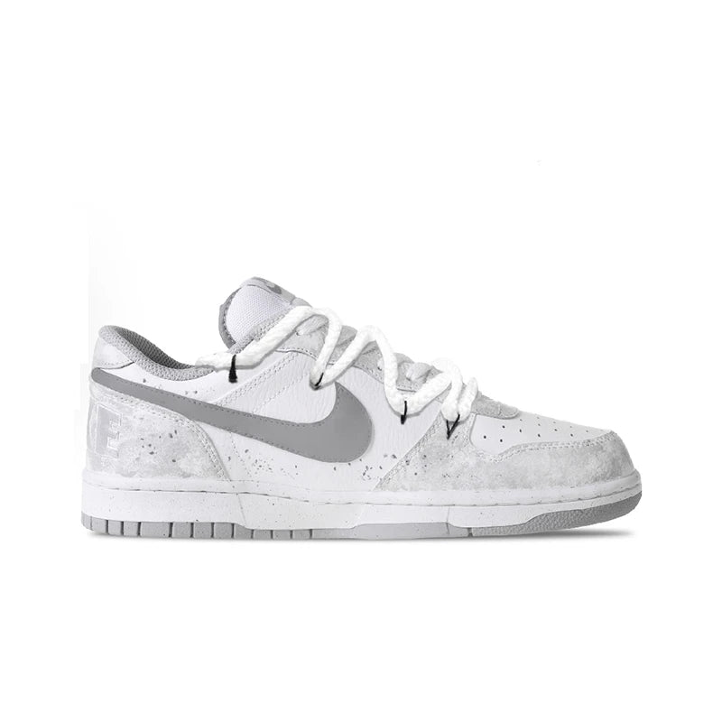 Custom Sneakers Nike Big Cold Fog Rose Retro High Street & Chinese Ink Wash Non-Slip Low-Top Skate Shoes for Men
