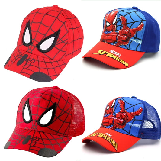 Cartoon Baseball Stamp Caps Children Snapback Hats Kids Spring Autumn Hip Hop Hat Boys Girls Cute Photography Props Caps Gift