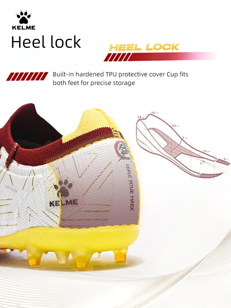 KELME Suaugusiųjų futbolo bateliai Vyriški „Disease Electric 3.0“ trumpais spygliais Futbolo bateliai Vaikiški „MG Professional Match“ treniruočių bateliai