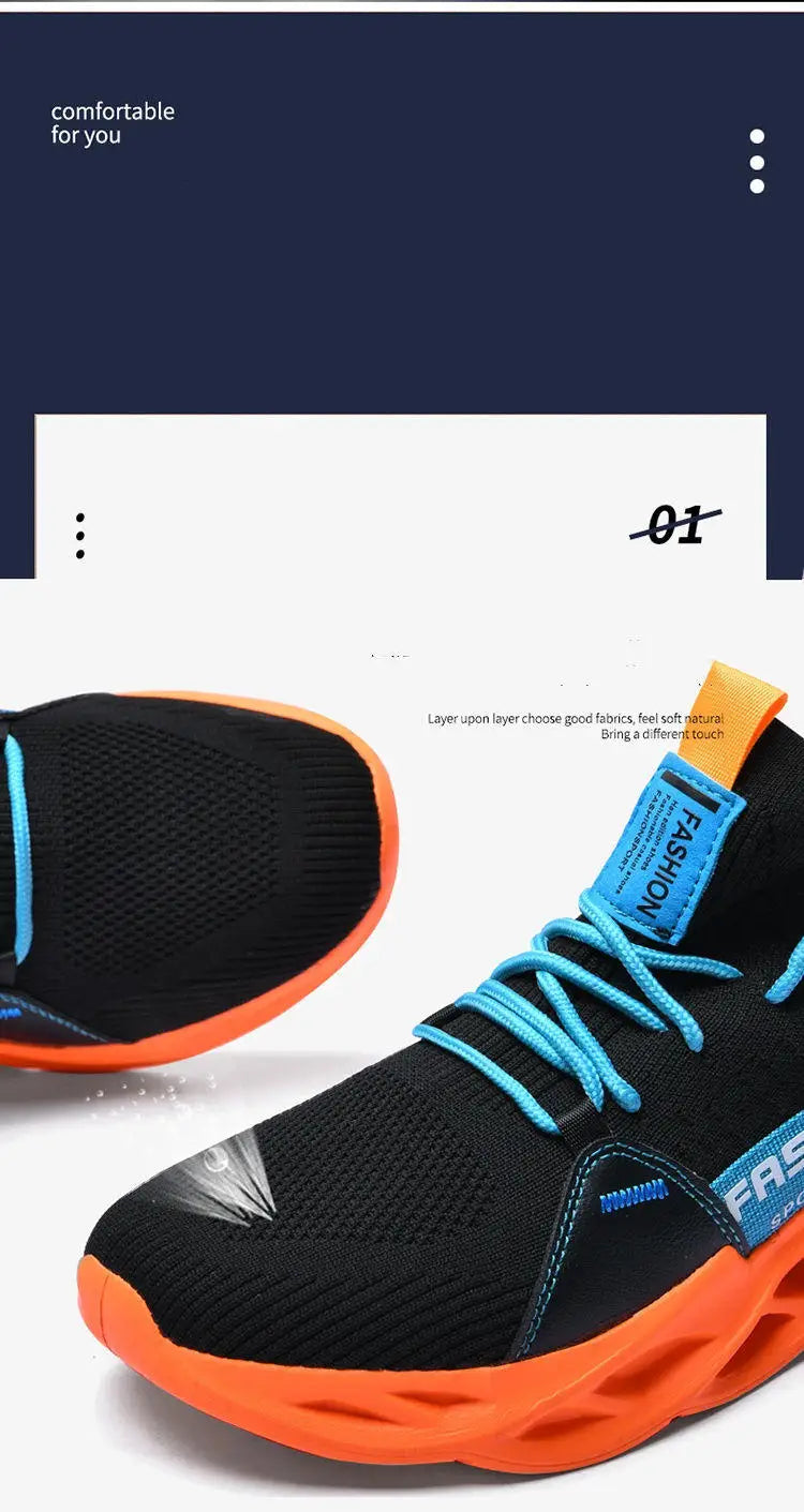 Moda Lila Casual Sneakers Dam Herr Blade Löparskor Storlek 48 Lätta Andningsbara Sportskor Herr Mesh-sneakers
