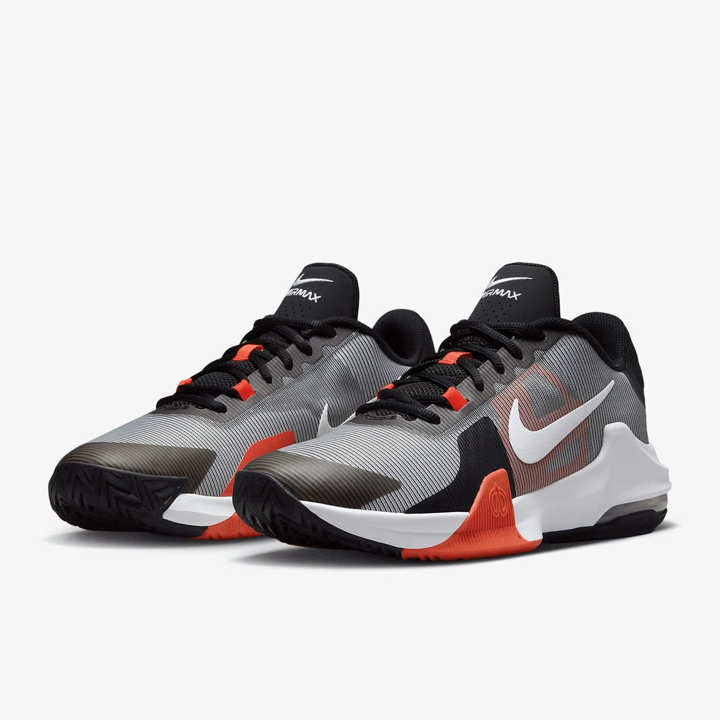 Nike Authentic Impact 4 — Sapatilhas de Basquetebol de Jogo para Homem, Almofadadas e com Atacadores, DM1124-002