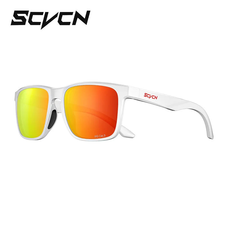 SCVCN Óculos de sol polarizados para atividades ao ar livre, desportos aquáticos, praia, oceano, pesca em plataforma, ciclismo, BTT, desportos de bicicleta e caminhadas – Proteção UV400