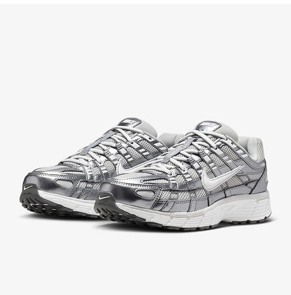 Nike Originals P-6000 Låga snörskor för damer, slitstarka fritids- och sportskor IO3496-001