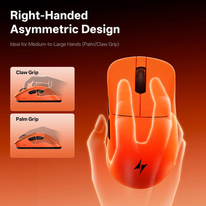 ATK Blazing Sky Z1 V2 Ultimate Wireless Mouse PAW3950 Ultra Dual 8K Gaming Mouse Ergonomic Self Developed Medium Large Hand