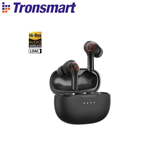 Tronsmart Sounfii NC 2 Earphones Bluetooth Wireless Hybrid ANC Earbuds with Hi-Res Audio, 40H Playtime, 2026 NEW CHOICE