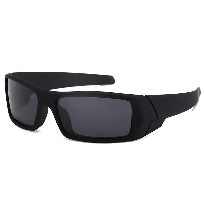 Polarized Sunglasses For Sports Sunglasses Trendy Retro Rectangular Wrap Around Vintage Uv380 Eye Protection Fishing Glasses