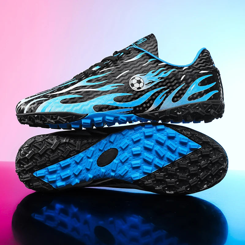 Chaussures de football pour étudiants, chaussures de sport professionnelles pour entraînement sur gazon, antidérapantes, respirantes et confortables pour le football en salle