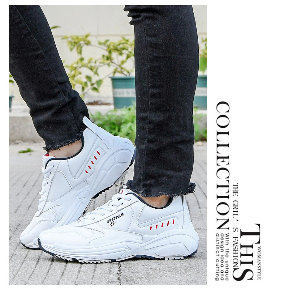 BONA New Designers Classics cipők, futócipők, női szabadtéri sportcipők, kényelmes futócipők, női sétálócipők
