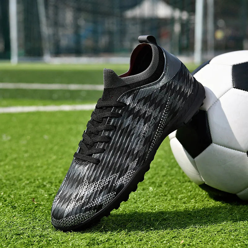 Herren-Fußballschuhe in hoher Qualität: Stollen, für Spiele, Indoor, Verkaufsschlager, Outdoor, Fußballschuhe, Rasen, High-Top, Futsal, rutschfeste Sneaker