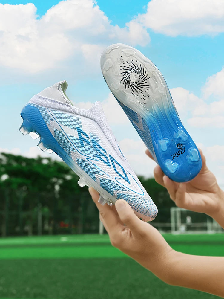 Herren-Fußballschuhe New Society für Rasen, atmungsaktive ultraleichte Outdoor-Sportschuhe für Erwachsene, Fußball-Sneaker für Herren