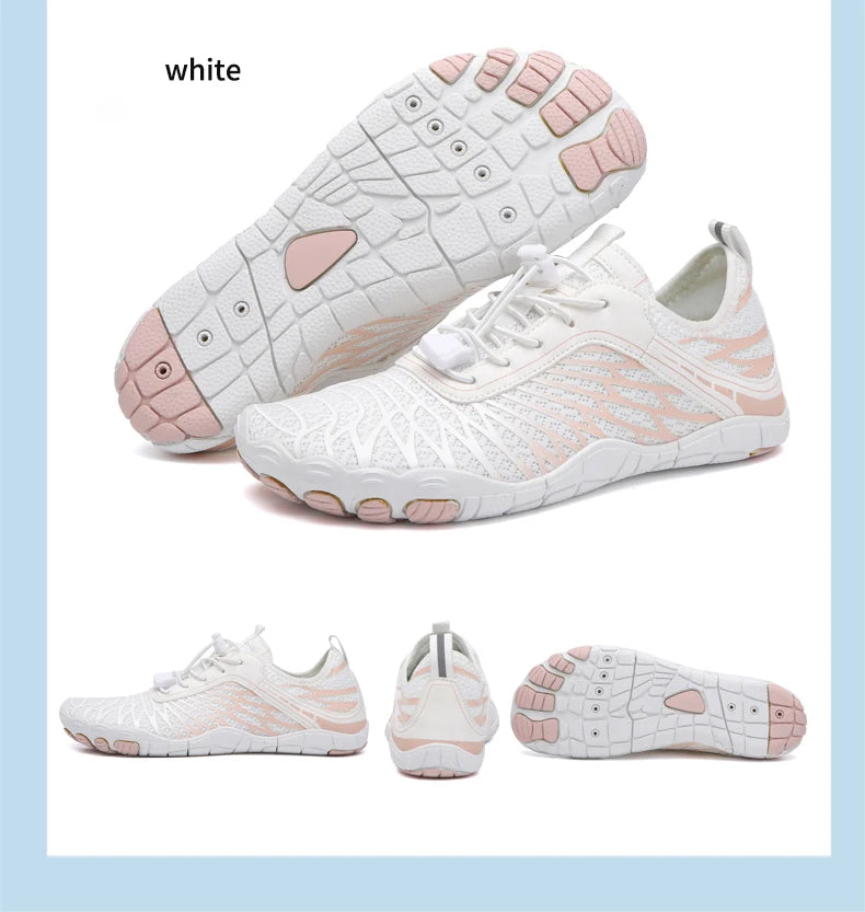 Large Size Wading Shoes Men's Women's Outdoor Barefoot Beach Shoes Breathable Swimming Fitness Shoes Unisex Water Sports Shoes