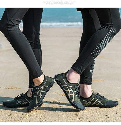 Aqua Shoes Men Water Shoes Barefoot Beach Shoes Unisex  Quick-Dry Outdoor Wadding Shoes Gym Training Footwear Sneakers Size35-46