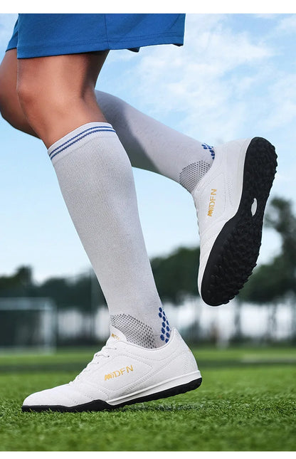 New Men's Football Boots Soccer Shoes for Adults, Society Football Cleats, Ultralight Training Sneakers, Outdoor Large Size 47