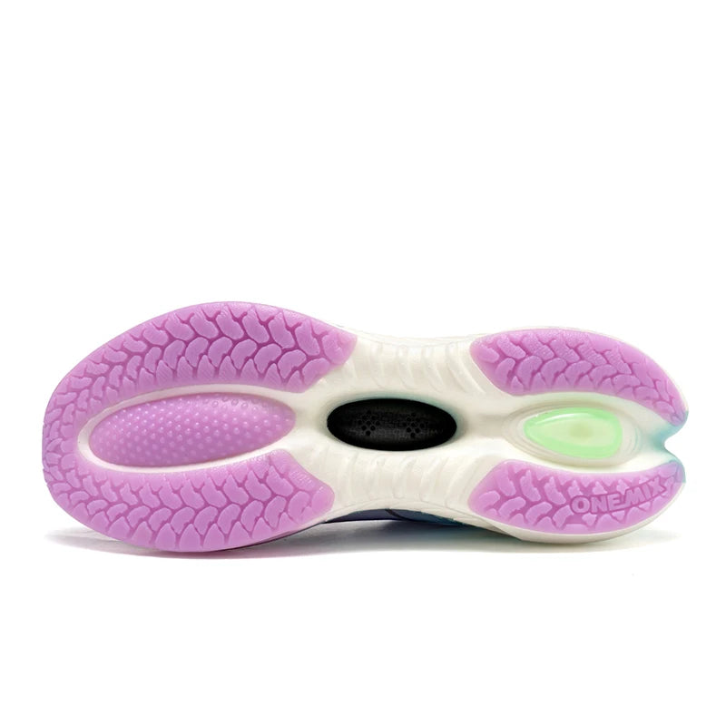 ONEMIX Novos Ténis de Corrida com Amortecimento para Homem, Adequados para Corredores Pesados, com Atacadores, Desportivos, para Mulher, Antiderrapantes, para Atividades ao Ar Livre, Ténis Desportivos Masculinos