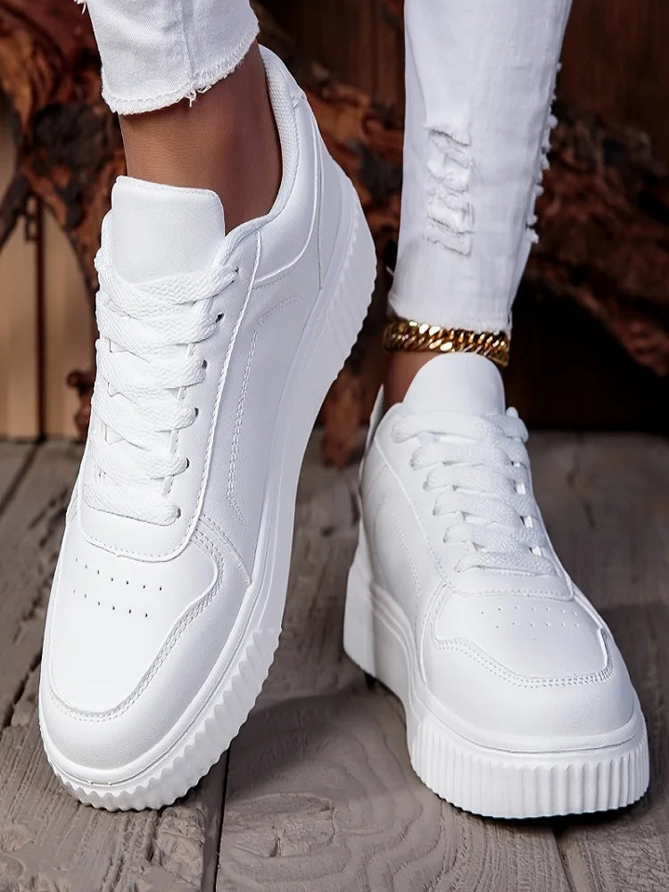 Damenschuhe Herren-Freizeitschuhe, vulkanisierte Schnürschuhe, Damen-Sneaker, rutschfest, leicht, bequem, Unisex-Sportschuhe