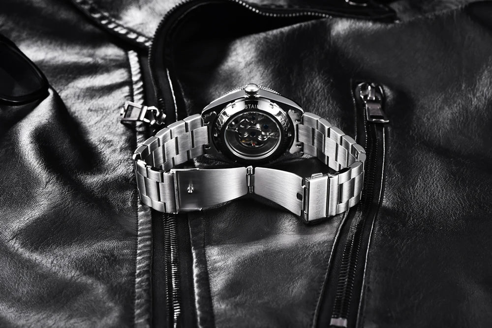 2026 New BENYAR Men's Luxury Automatic Watches Mechanical Business Waterproof Wrist Watch for Men Sports Luminous Men Bracelet