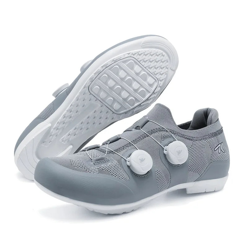 Men Mtb Cycling Shoes New Women Pink Self-Locking Cleats Speed Road Bicycle Shoes Flat Trail Racing SPD Mountain Bike Sneakers