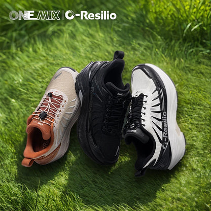 ONEMIX Trail Running Shoes Non-Slip Lightweight Sport Shoes Breathable Durable Hiking Male Athletic Anti-Slippery Men's Sneakers