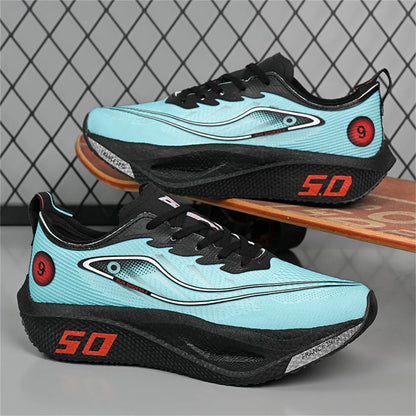 New Sports Shoes for Men&Women, Running Sneakers, Carbon Plate, Male Marathon Racing, Shock-absorbing, Athletics Training Shoes