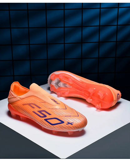 Herren-Fußballschuhe, Rasenstollen, Futsal, bequeme Kunstrasen-Fußballschuhe, Sport, ultraleicht, FG, rutschfest, für den Innenbereich, Erwachsene, rutschfest