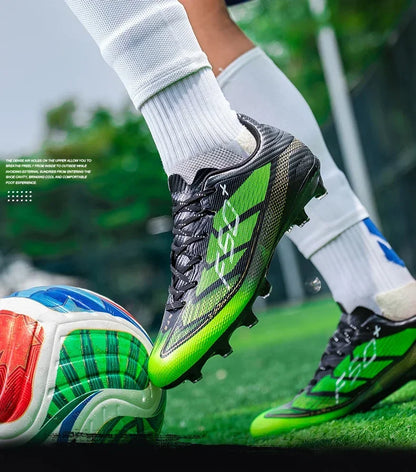 Nouvelles chaussures de football pour hommes, chaussures de sport antidérapantes pour terrain en gazon, baskets professionnelles, chaussures d'entraînement pour activités sportives en extérieur, chaussures de match, modè