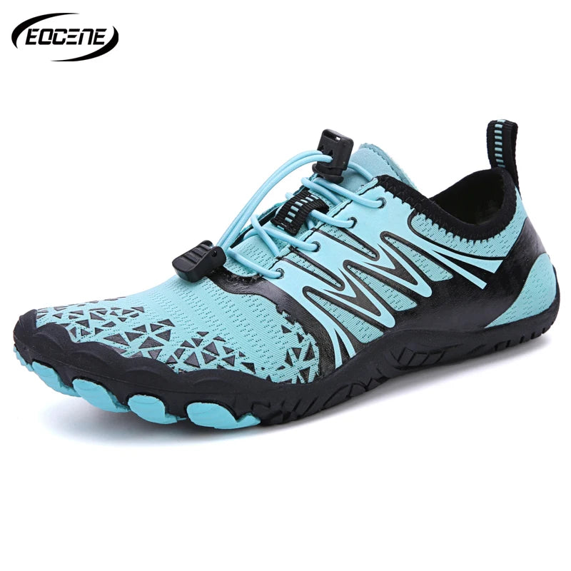 EOCENE – buty sportowe do uprawiania sportów na świeżym powietrzu dla mężczyzn i kobiet, typu „barefoot”, szybkoschnące, plażowe, pływackie, fitnessowe, do brodzenia, wędrówek i jazdy na rowerze – buty wodne