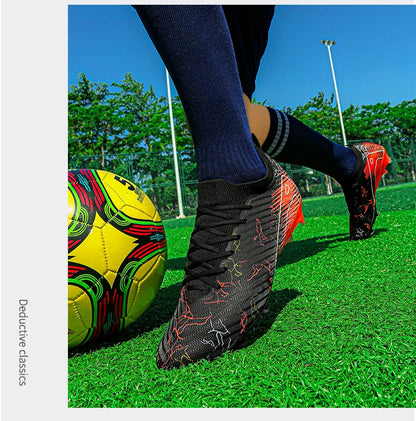 Férfi futballcipő, sportcipő, FG focicipő, edzőcipő, nagykereskedelmi, kiváló minőségű, csúszásgátló, drop shipping, uniszex, felnőtt