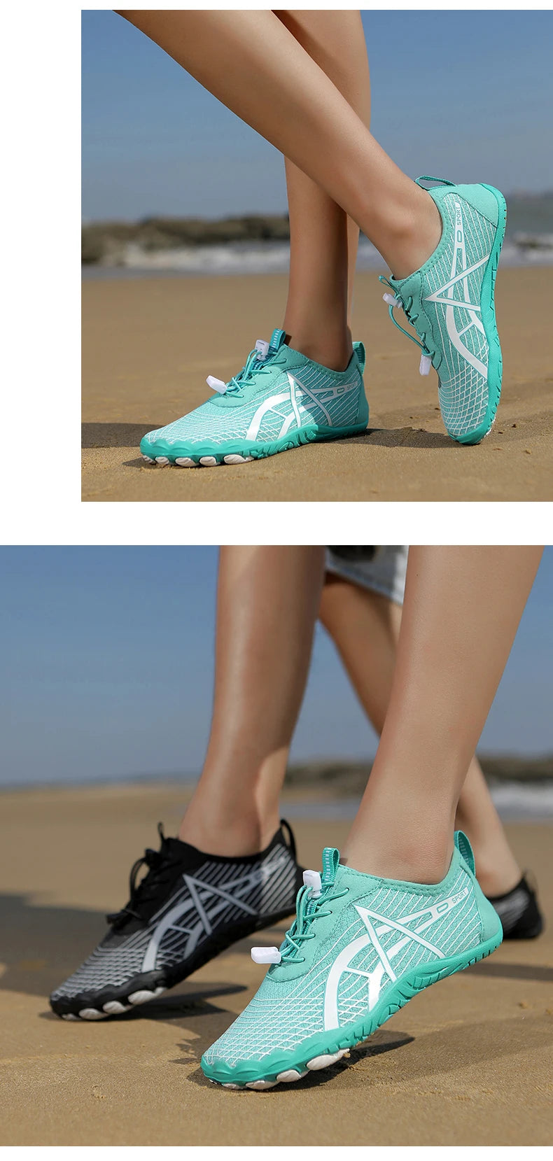 Aqua Shoes Men Water Shoes Barefoot Beach Shoes Unisex  Quick-Dry Outdoor Wadding Shoes Gym Training Footwear Sneakers Size35-46