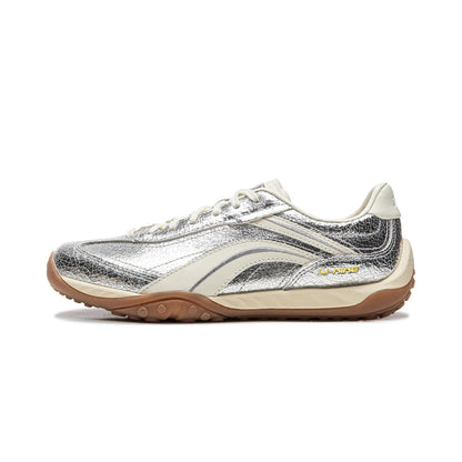 Li-Ning Unisex FEELING FLOW Lifestyle Shoes Cushion Rebound Retro Fashionable Thin Sole LiNing Classic Casual Sneakers AGCW002