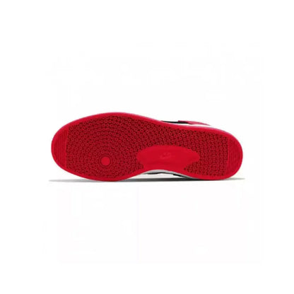Nike SB Alleyoop Suede Low-Top Skate Shoes for Men in Black, White, and Red CJ0882-102