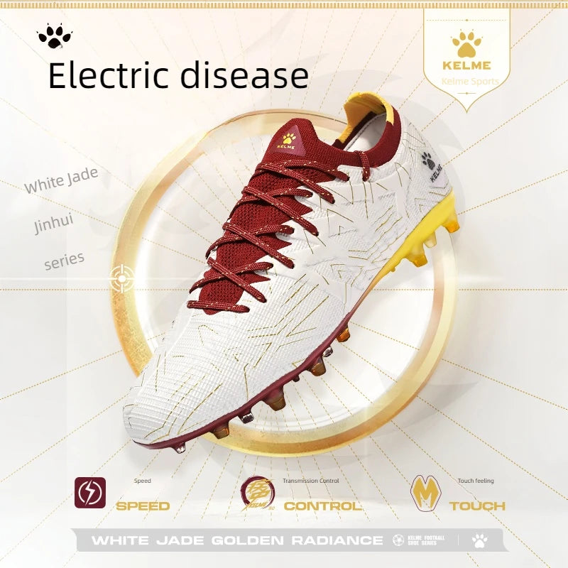 KELME Suaugusiųjų futbolo bateliai Vyriški „Disease Electric 3.0“ trumpais spygliais Futbolo bateliai Vaikiški „MG Professional Match“ treniruočių bateliai