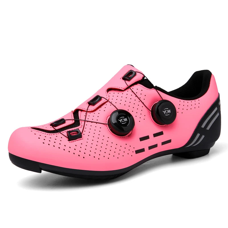 Scarpe da ciclismo di alta qualità da uomo SPD autobloccanti per bici da corsa, scarpe sportive da donna MTB da montagna antiscivolo 36-47