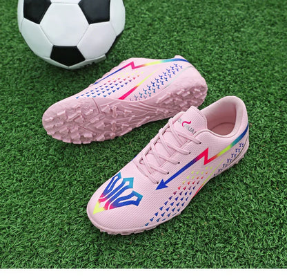 High Quality Men's Soccer Shoes for Society, Ultralight Turf Soccer Cleats Sneakers, Training Football Boots Chuteira Campo Sizes 35-45